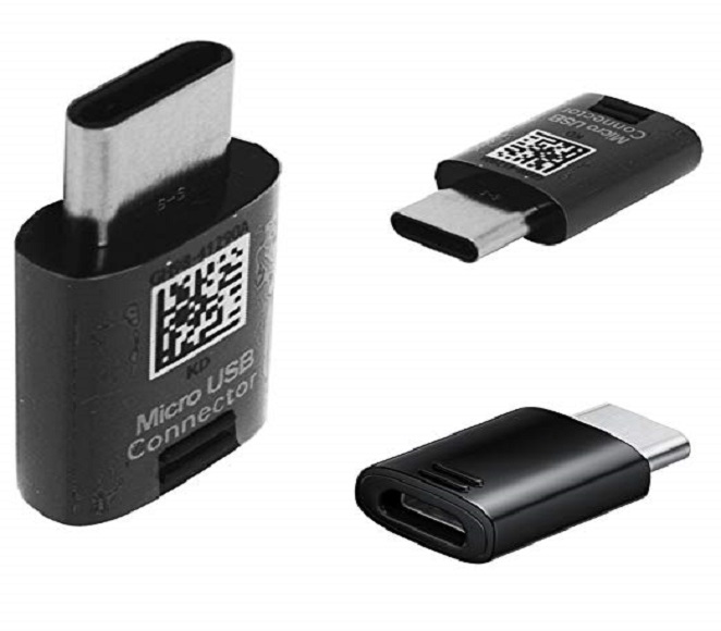 ADAPTOR (MICRO USB TO TYPE C) SAMSUNG OEM BLACK
